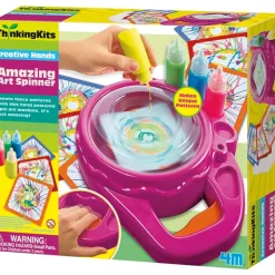 Fat Brain Toy 4M Tornado Spin Art Thinking Kit Sale