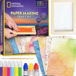 Fat Brain Toy National Geographic Paper Making Craft Kit Clearance