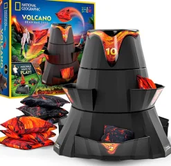 Fat Brain Toy National Geographic Volcano Bean Bag Toss Fashion