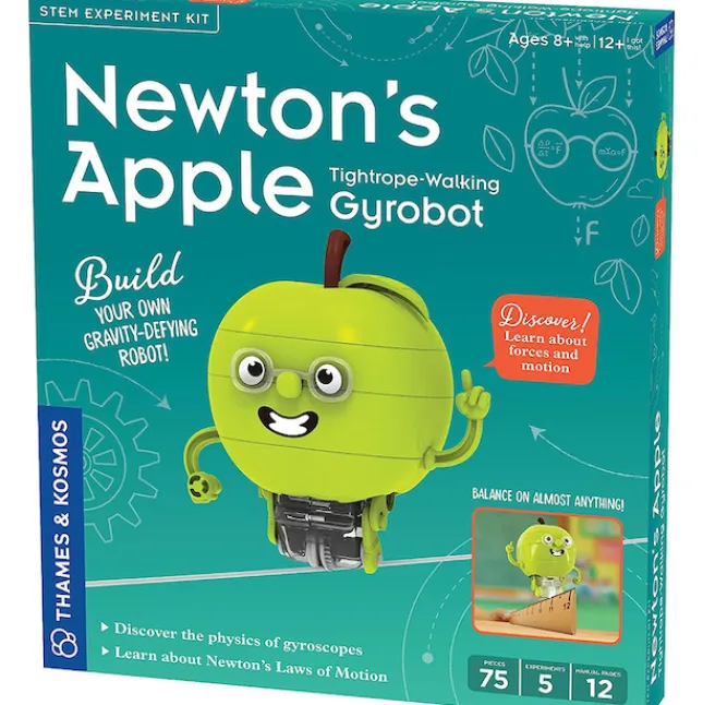 Fat Brain Toy Newton's Apple - Tightrope-Walking Gyrobot Hot