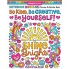 Fat Brain Toy Notebook Doodles Be Kind Be Creative Be Yourself! Outlet
