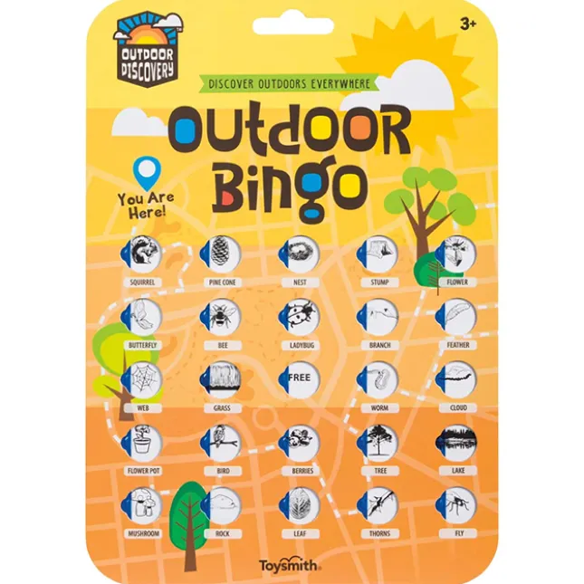 Fat Brain Toy Outdoor Discovery Outdoor Bingo - 4 pack Sale