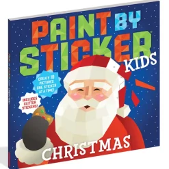 Fat Brain Toy Paint by Sticker Kids - Christmas New