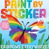 Fat Brain Toy Paint By Sticker Kids - Rainbows Everywhere New