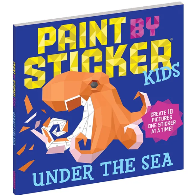Fat Brain Toy Paint By Sticker Kids - Under the Sea New