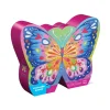Fat Brain Toy 36pc Shaped Box Foil Puzzle - Butterfly Garden New