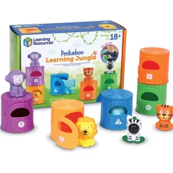 Fat Brain Toy Peekaboo Learning Jungle Clearance