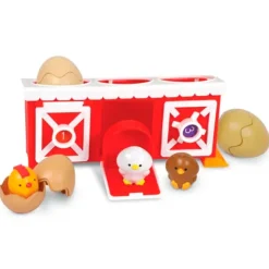 Fat Brain Toy Peeksville Hide & Cheep Chicken Coop Outlet