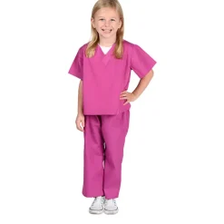 Fat Brain Toy Personalized Jr. Dr. Scrubs - Fuchsia Pink Fashion