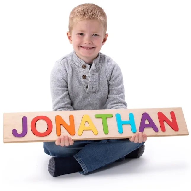 Fat Brain Toy Personalized Name Puzzle Sale