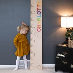Fat Brain Toy Personalized Wooden Ruler Growth Chart Sale