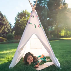Fat Brain Toy Plain White Tee Pee Best
