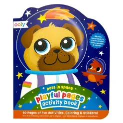 Fat Brain Toy Playful Pages Activity Book - Pets in Space Hot