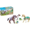 Fat Brain Toy Playmobil Horses of Waterfall - Three Horse Set Fashion