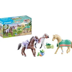 Fat Brain Toy Playmobil Horses of Waterfall - Three Horse Set Fashion