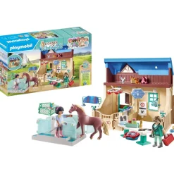 Fat Brain Toy Playmobil Horses of Waterfall - Riding Therapy & Veterinary Practice Outlet