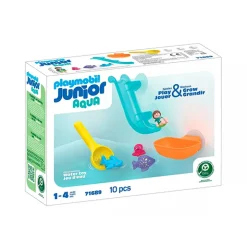 Fat Brain Toy Playmobil Junior Aqua - Water Slide with Sea Animals Discount