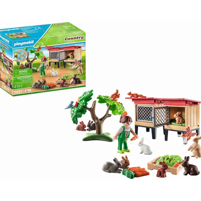 Fat Brain Toy Playmobil Rabbit Hutch Clearance