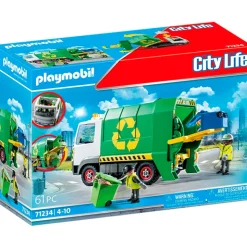 Fat Brain Toy Playmobil Vehicles - Recycling Truck New