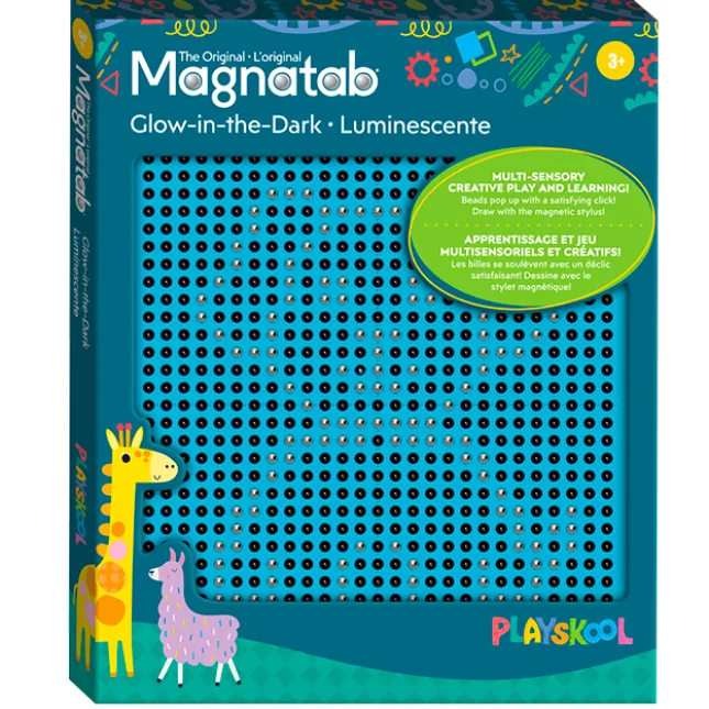 Fat Brain Toy Playskool The Original Magnatab Free Draw Glow-in-the-Dark Clearance