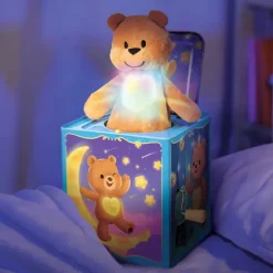 Fat Brain Toy Pop & Glow Teddy Jack In The Box Best