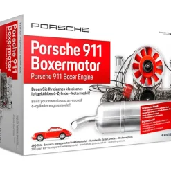 Fat Brain Toy Porsche 911 Boxermotor Flat-Six Model Engine Kit Fashion