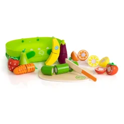 Fat Brain Toy Pretendables Fruit & Veggie Basket Discount