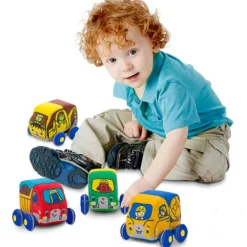 Fat Brain Toy Pull-Back Construction Vehicles Sale