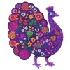 Fat Brain Toy Puzz'Art Peacock - 500 pc Outlet