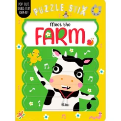 Fat Brain Toy Puzzle Stix - Meet the Farm Sale
