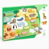 Fat Brain Toy Puzzlo Animo Wooden Puzzle Clearance