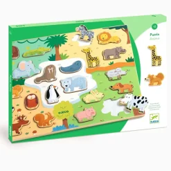 Fat Brain Toy Puzzlo Animo Wooden Puzzle Clearance