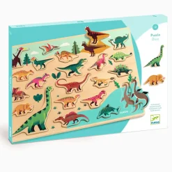 Fat Brain Toy Puzzlo Dino Wooden Puzzle Discount