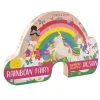 Fat Brain Toy Rainbow Fairy Rainbow Shaped Puzzle - 80 pc Online