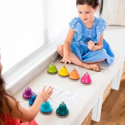 Fat Brain Toy Rainbow Music Desk Bells Best