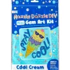 Fat Brain Toy Razzle Dazzle DIY Mini Gem Art Kit - Cool Cream Clearance