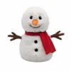 Fat Brain Toy Red Scarf Snowman Warmies Clearance