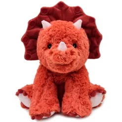 Fat Brain Toy Red Triceratops Warmies Hot