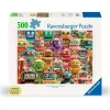 Fat Brain Toy Retro Robots Large Format Puzzle - 500 pc Fashion