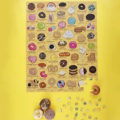 Fat Brain Toy Ridley's Donut Lover's Jigsaw Puzzle 1000 pc Hot