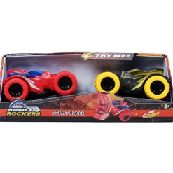 Fat Brain Toy Road Rocker Stunt Racer 2 Pack Fashion