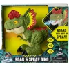 Fat Brain Toy Roar & Spray Dino - Dilophosaurus Hot