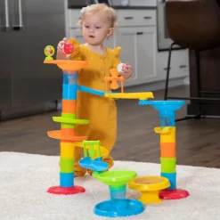 Fat Brain Toy Roll & Bounce Tower Fashion
