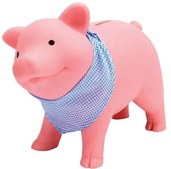 Fat Brain Toy Rubber Piggy Bank Clearance