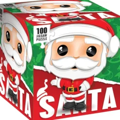 Fat Brain Toy Santa 100 pc Holiday Squzzle Online