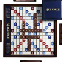 Fat Brain Toy Scrabble Deluxe Edition Fashion