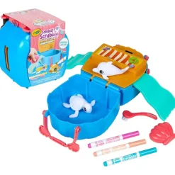 Fat Brain Toy Scribble Scrubbie Ocean Pets Seashell Splash Playset Fashion
