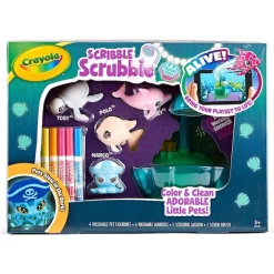 Fat Brain Toy Scribble Scrubbie Pets Glow - Deep Sea Lagoon Fashion
