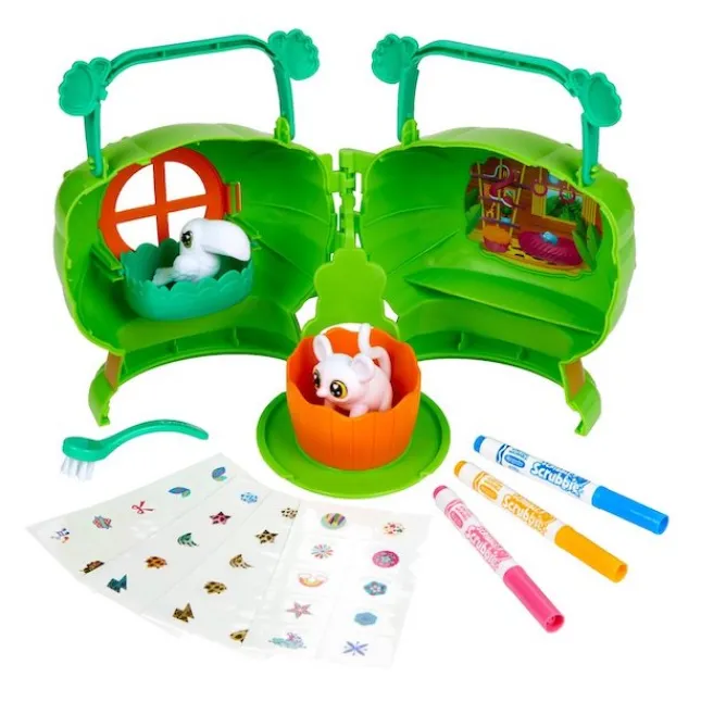 Fat Brain Toy Scribble Scrubbie Pets Safari Treehouse Fashion