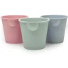 Fat Brain Toy Scrunch Mini Bath Buckets - Set of 3 Hot